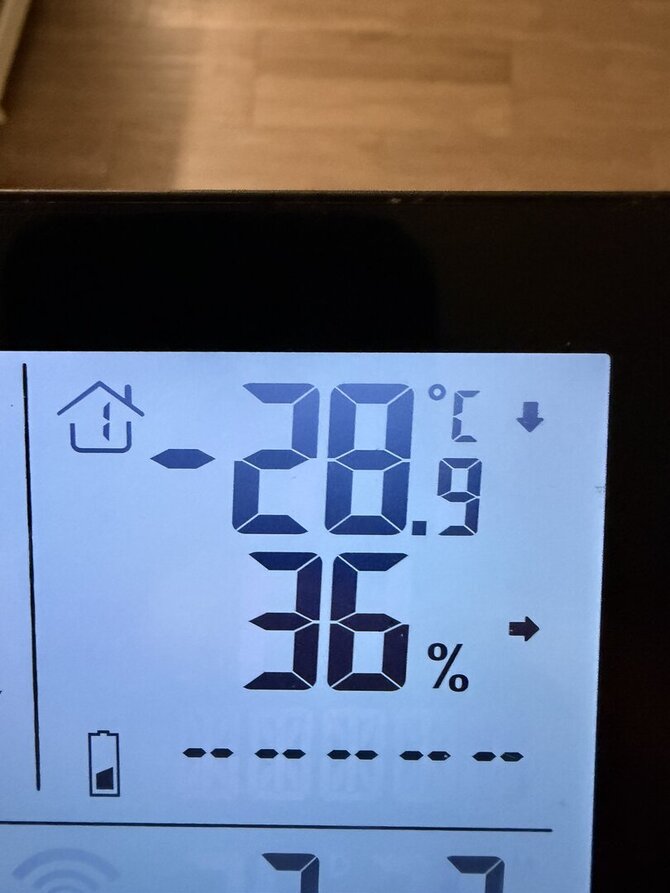 15min skaitytojo nuotr./Lauko temperatūra Vilniuje