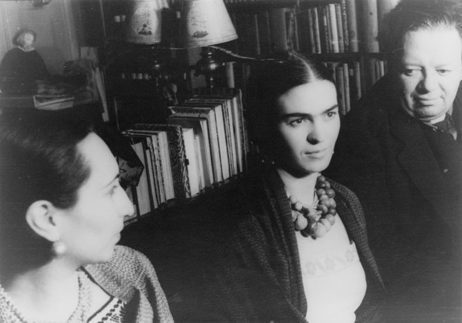 wikimedia.org/Frida Kahlo ir Diego Rivera, 1932 m.