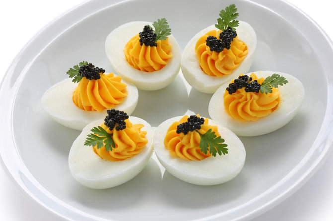 „Shutterstock“ nuotr./Helovino vaišės: virti kiaušiniai