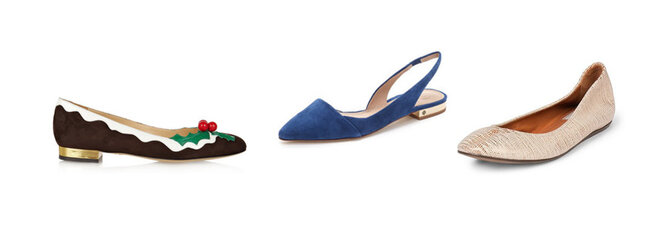 Gamintojų nuotr./Iš kairės: Charlotte Olympia, Tory Burch, „Lanvin“.