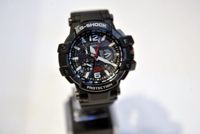 Gamintojų nuotr./Casio „G-Shock GPS“ laikrodis, dar šiemet pristatytas tarptautinėje technologijos parodoje Las Vegase. 
