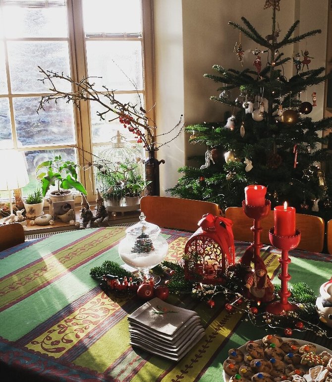 Ji24.lt skaitytojos nuotr./Rūtos T. (Klaipėda) kalėdinė dekoracija