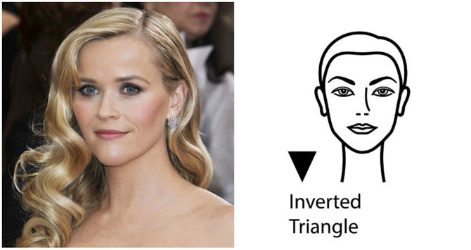 „Scanpix“ nuotr./Veido forma – apverstas trikampis: Reese Witherspoon