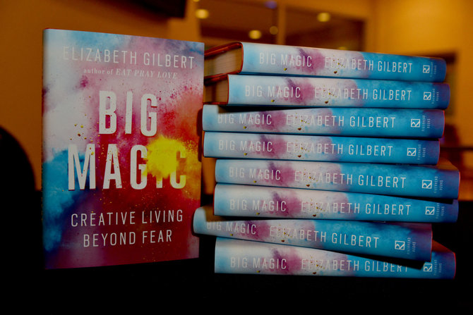 Vida Press nuotr./Amerikiečių autorės Elizabeth Gilbert knyga „Didi magija“