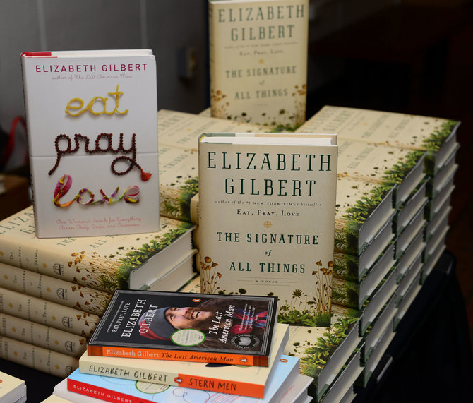 Vida Press nuotr./Amerikiečių autorės Elizabeth Gilbert knygos