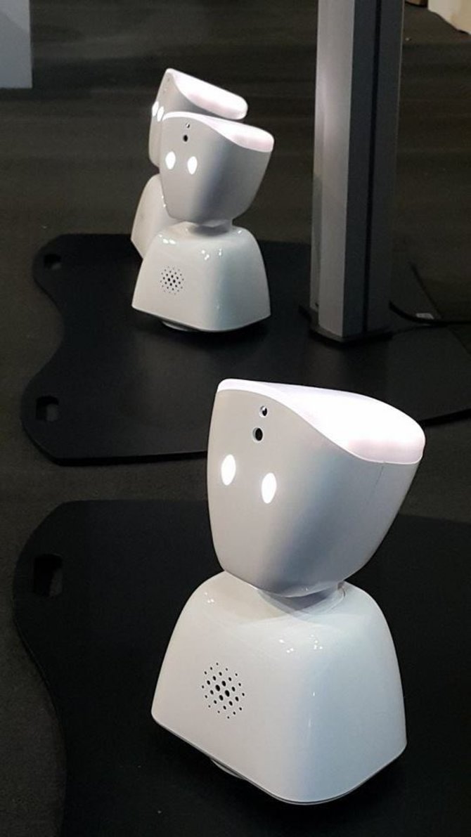 Bendrovės nuotr./„Telia“ pristato unikalų robotą „avatarą“