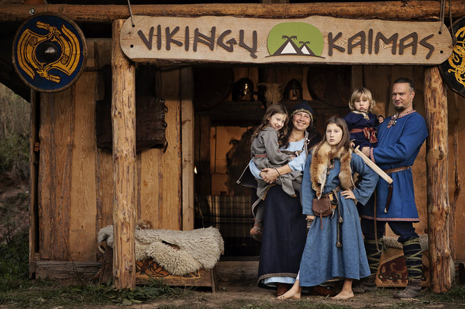 Organizatorių nuotr./Vikingų kaimas