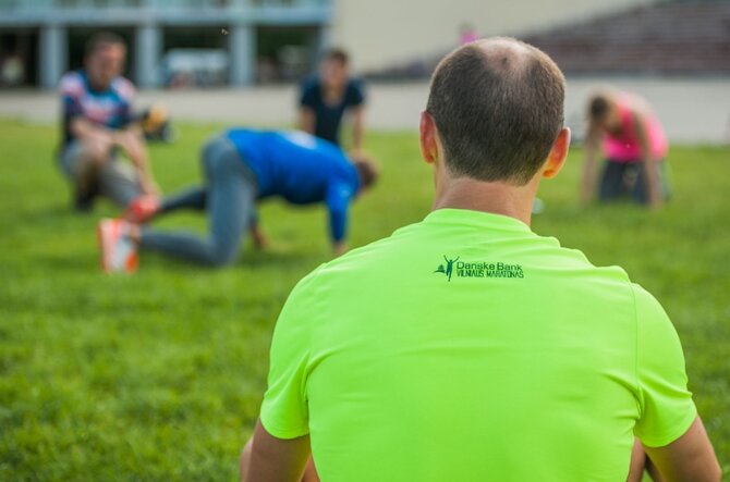 Organizatorių nuotr./Pasiruošimas „Danske Bank Vilniaus maratonui“