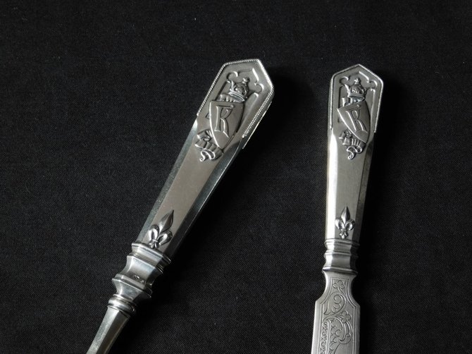 AFP/„Scanpix“ nuotr./Prarasti „Faberge“ sidabriniai peiliai netikėtai rasti Lenkijoje