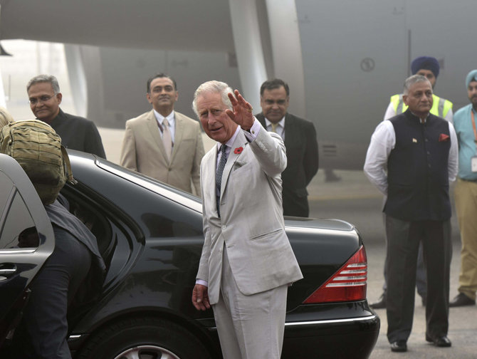 „Scanpix“/„Sipa USA“ nuotr./Britų karališkosios šeimos vizitas Indijoje