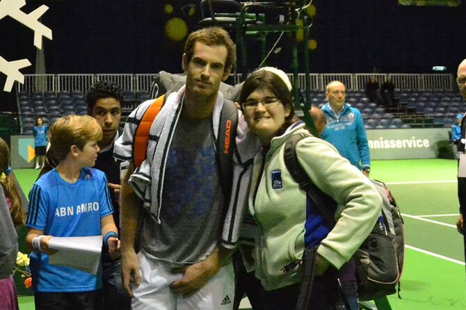 Asmeninio albumo nuotr./Maria De Manuel ir Andy Murray