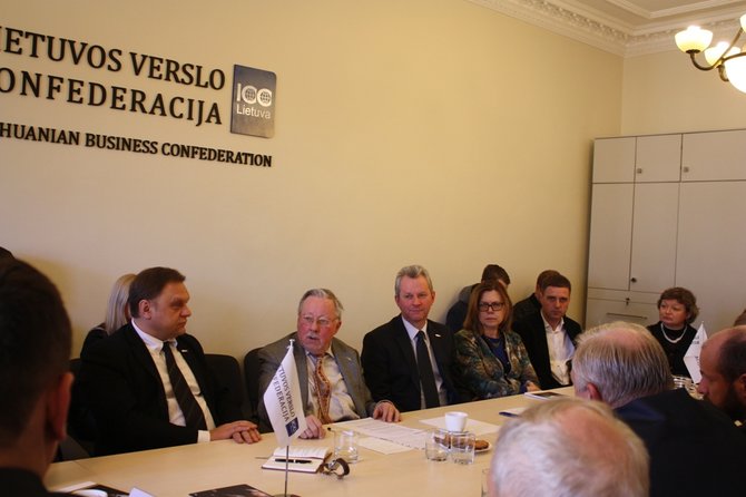 LVK nuotr./V.Landsbergio susitikimas su verslininkais