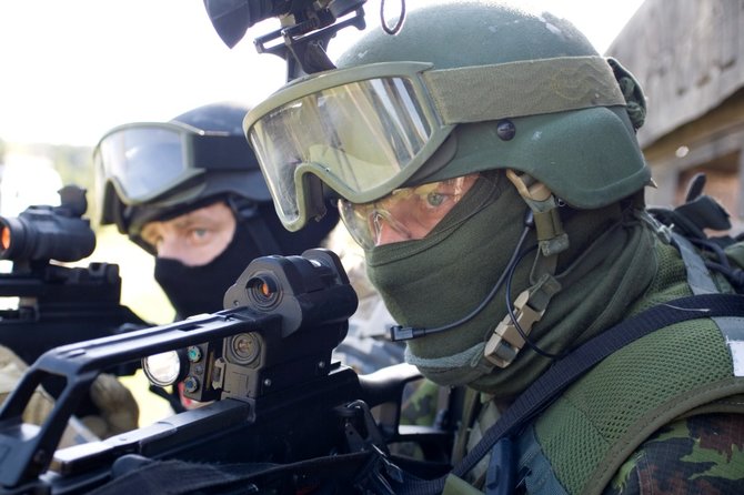 SOP nuotr./Lietuvoje vyksta specialiųjų operacijų pajėgų pratybos „Liepsnojantis kalavijas 2014“