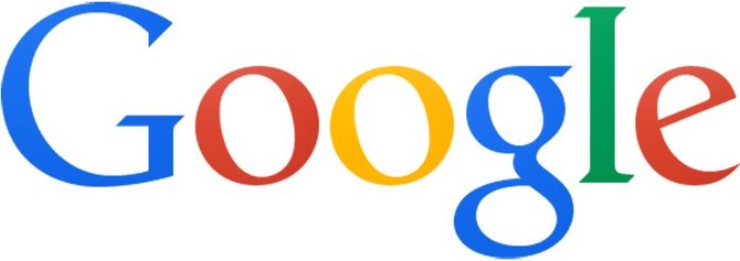 Senasis Google logotipas