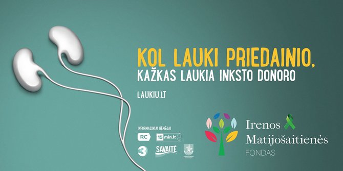 Laukiu.lt reklama/Irenos Matijošaitienės fondo reklamos kampanijai - auksas