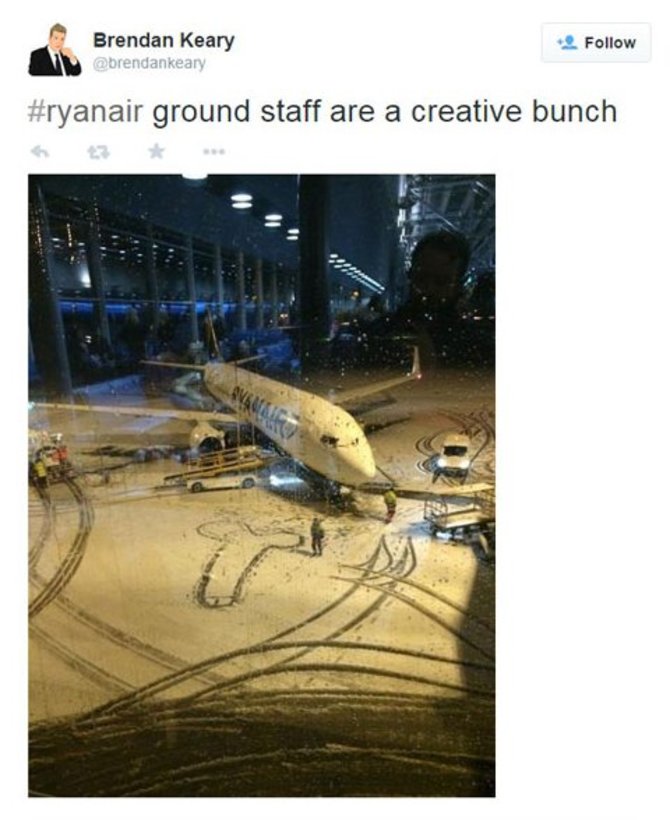 thetelegraph.co.uk užfiksuotas stop kadras/„Ryanair“
