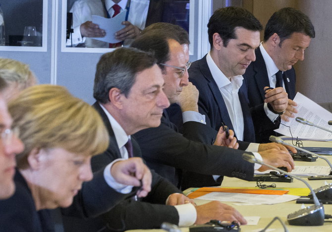 „Scanpix“ nuotr./Euro zonos viršūnių susitikimas