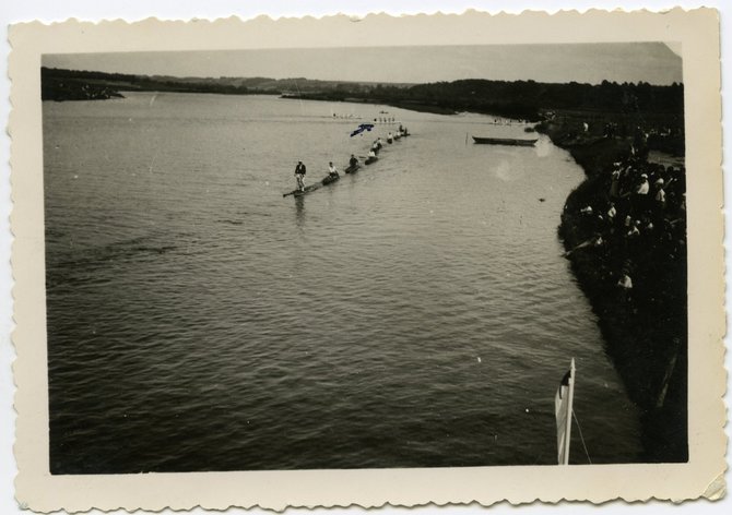 Ukmergės kraštotyros muziejaus archyvas/Vandens sporto šventė 1936 m.