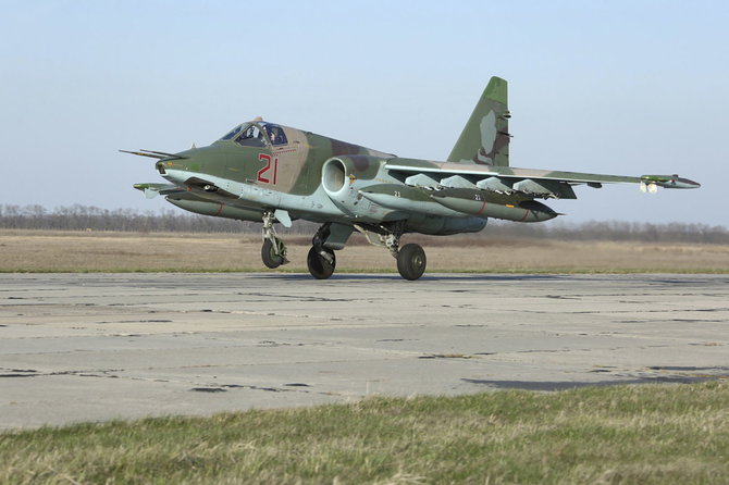 „Reuters“/„Scanpix“ nuotr./Su-25