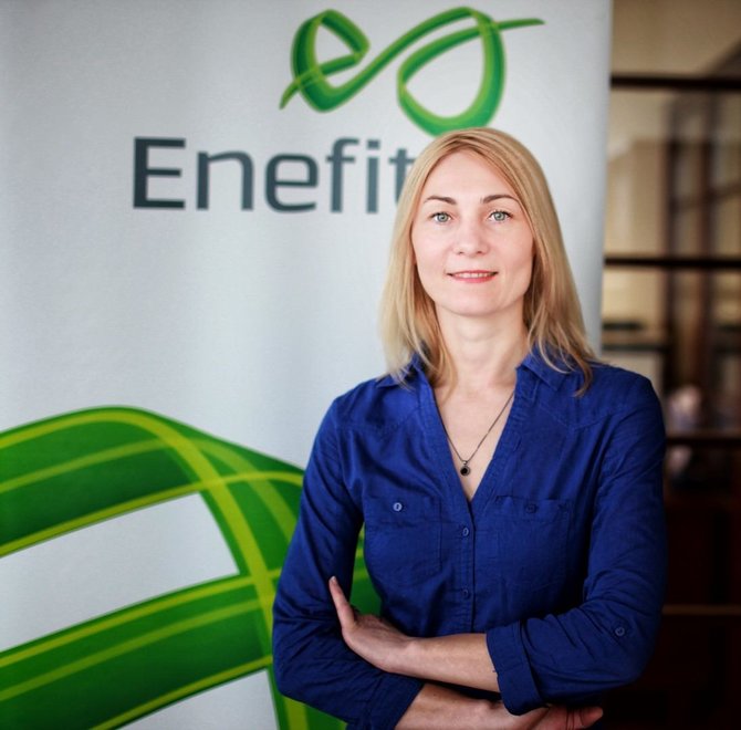 „Enefit“ nuotr./Žana Klusovskienė, „Enefit“ pardavimų vadovė