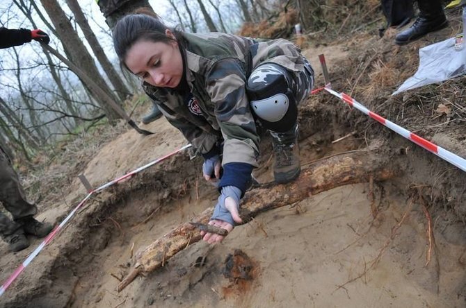 Starożytna Polska – Słowianie nuotr./Radiniai 2 tūkst. metų senumo kapinyne Lenkijoje