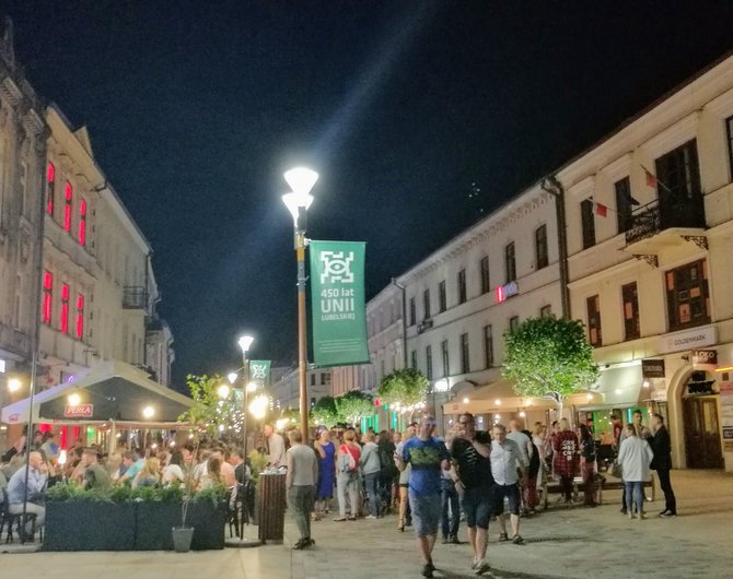 Violetos Grigaliūnaitės/15min nuotr./Liublinas švenčia unijos 450-ąsias metines.