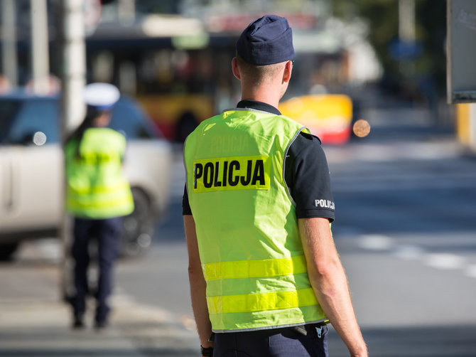 policja.pl nuotr./Lenkijos policija