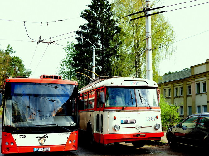 Martynos Sausdravaitės nuotr./Vilniaus troleibusų istorijos