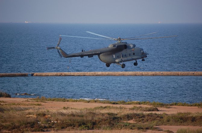 KAM nuotr./Sraigtasparnis Mi-8
