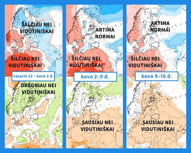 „Meteo LT“ pateiktas žemėlapis/Žemėlapis