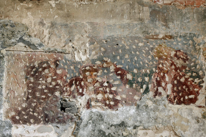 Daumanto Tomo Pilipavičiaus nuotr./Šiaurinės galerijos vakarinės sienos freska