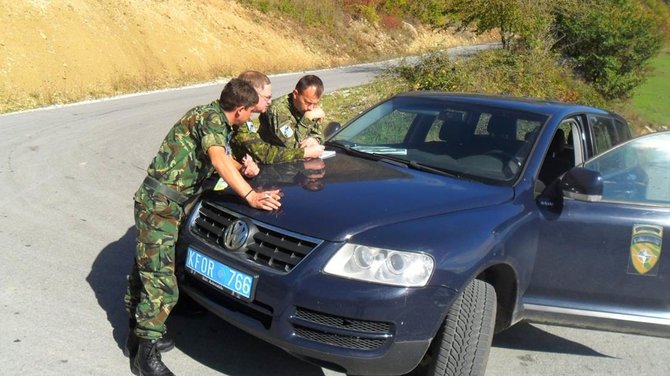 KAM nuotr./NATO vadovaujama taikos palaikymo pajėgų misija Kosove
