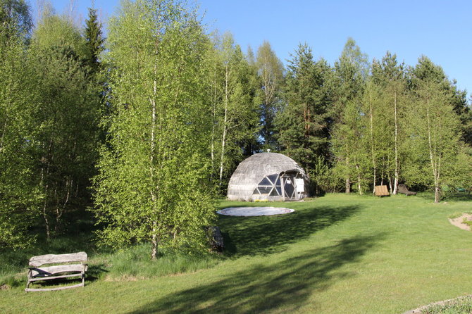 Violetos Grigaliūnaitės/15min nuotr./Energetinių labirintų ir geometrinių figūrų parkas