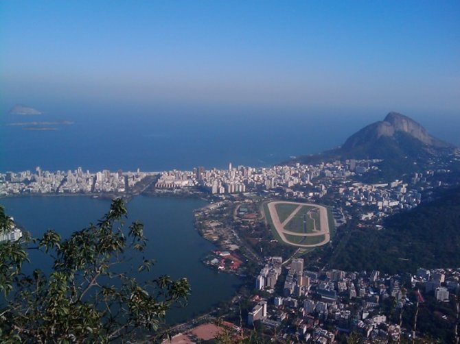 G.Kačinskaitės nuotr./Rio Dežaneiras iš viršaus