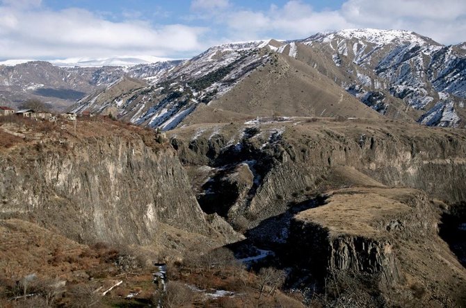 V.Samarinaitės nuotr./Armėnijos kalnuose
