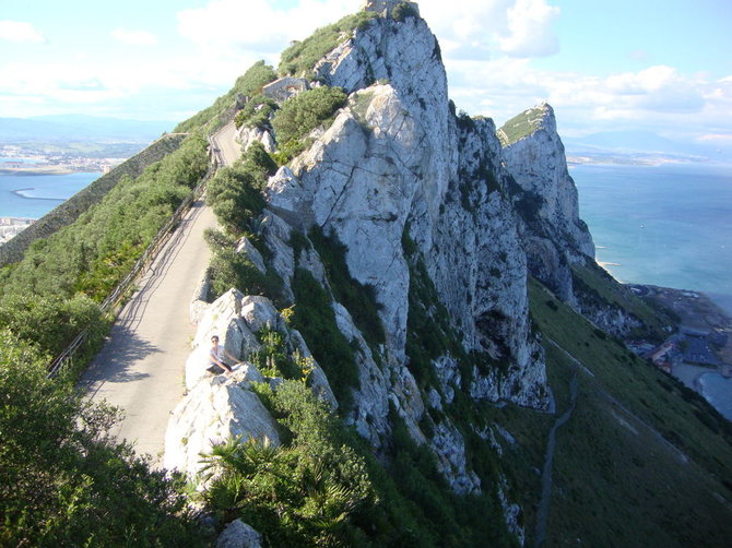 A.Lideikaitės nuotr./Gibraltaro viršukalnė