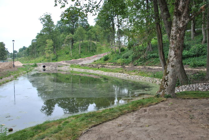 Salantų regioninio parko direkcijos archyvo nuotr./Salantu dvaro parkas