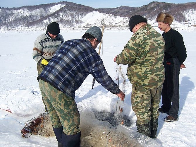 Wikimedia.org/Creativecommons/Baikalo ežeras žiemą – nepaprasta kelionė į ledo karalystę