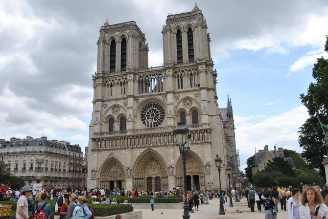 Antano Siručio nuotr./Paryžiaus Dievo Motinos katedra