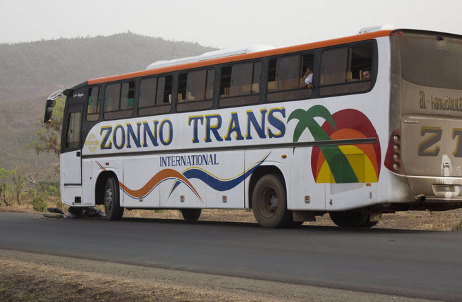 A.Labašausko nuotr./Autobusas, kuriuo keliavome