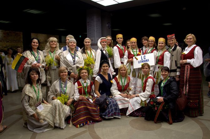 Eitynių organizatorių nuotr./Lietuvos „Ladies circle“ delegacija