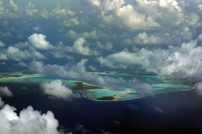 123rf.com nuotr./Tetiaroa sala iš viršaus