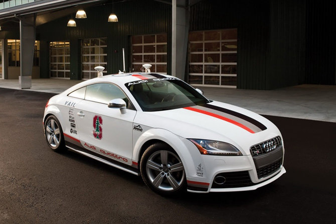 Gamintojo nuotr./„Autonomous Audi TTS Pikes Peak“ 
