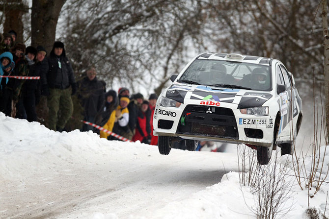 Eriko Ovčarenko/15min.lt nuotr./„Halls Winter Rally 2013“