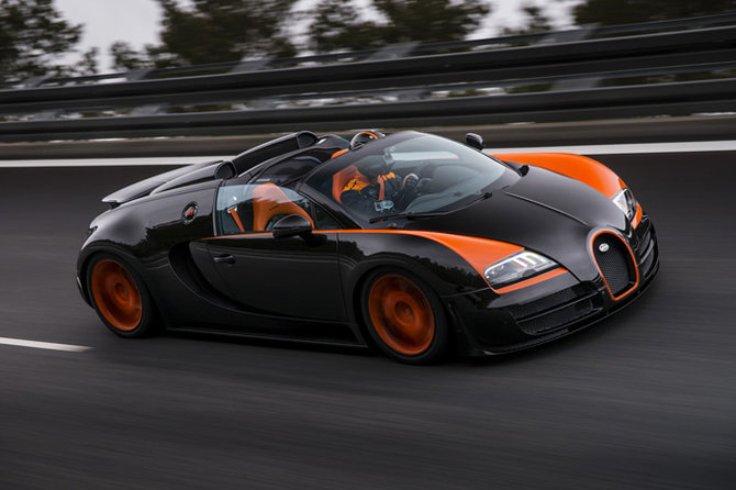 Gamintojo nuotr./„Bugatti Veyron Grand Sport Vitesse“