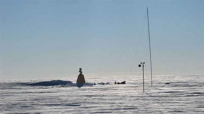 Wikipedia nuotr./Sovietų tyrimų stotis Antarktidoje