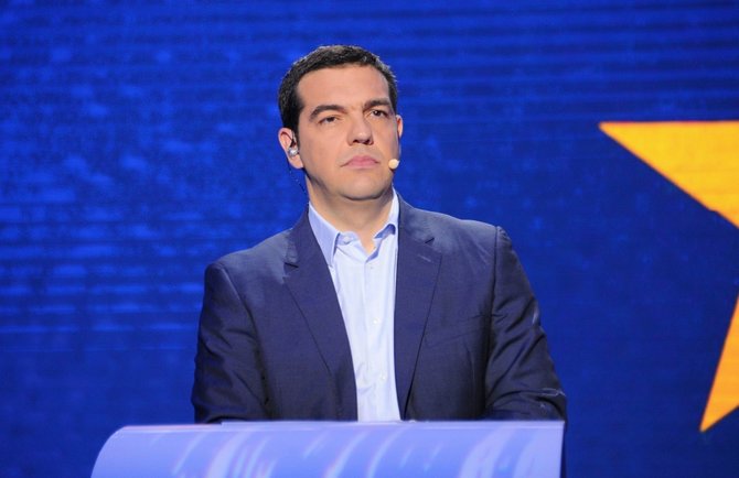 „Scanpix“ nuotr./Graikijos kairiųjų radikalų atstovas Alexis Tsipras