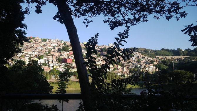 Aistės Šuliokaitės nuotr./Favela Belo Horizontėje, trečiame pagal dydį Brazilijos mieste.