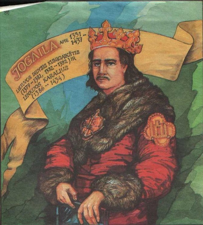Jogaila iš pradžių buvo Lietuvos didiysis kunigaikštis, o po to - aukščiausias kunigaikštis 