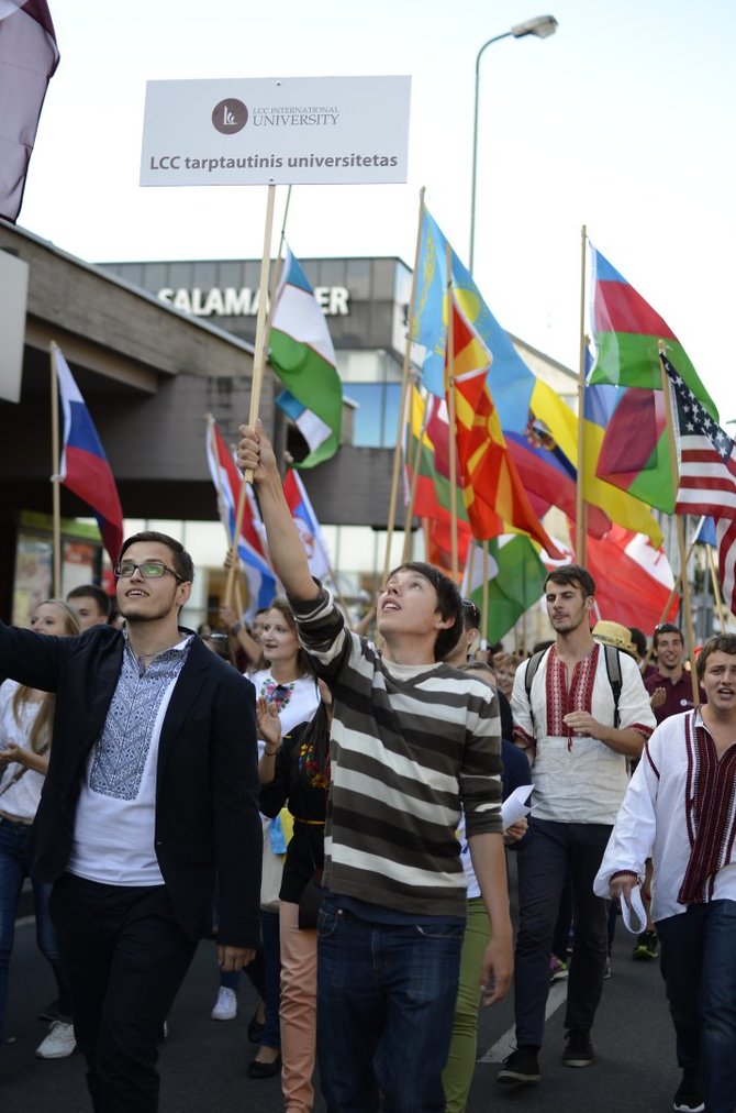 LCC nuotr./60 proc. LCC universiteto studentų sudaro užsieniečiai